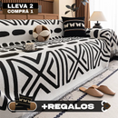 [Lleva 2 y Paga 1] Funda para Sofá (Calidad y Comodidad para tu Hogar) +2 REGALOS: 2 Fundas para Cojines