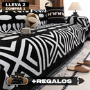 [Lleva 2 y Paga 1] Funda para Sofá (Calidad y Comodidad para tu Hogar) +2 REGALOS: 2 Fundas para Cojines