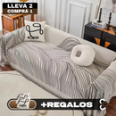 [¡Llevá 2 Pagá 1!] Funda para Sofá Clara(Calidad y Comodidad para tu Hogar) + 2 REGALOS: 2 Fundas para Almohadones